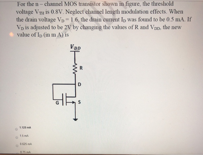 vth nmos transistor