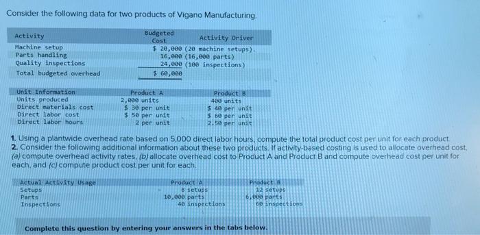 solved-consider-the-following-data-for-two-products-of-chegg