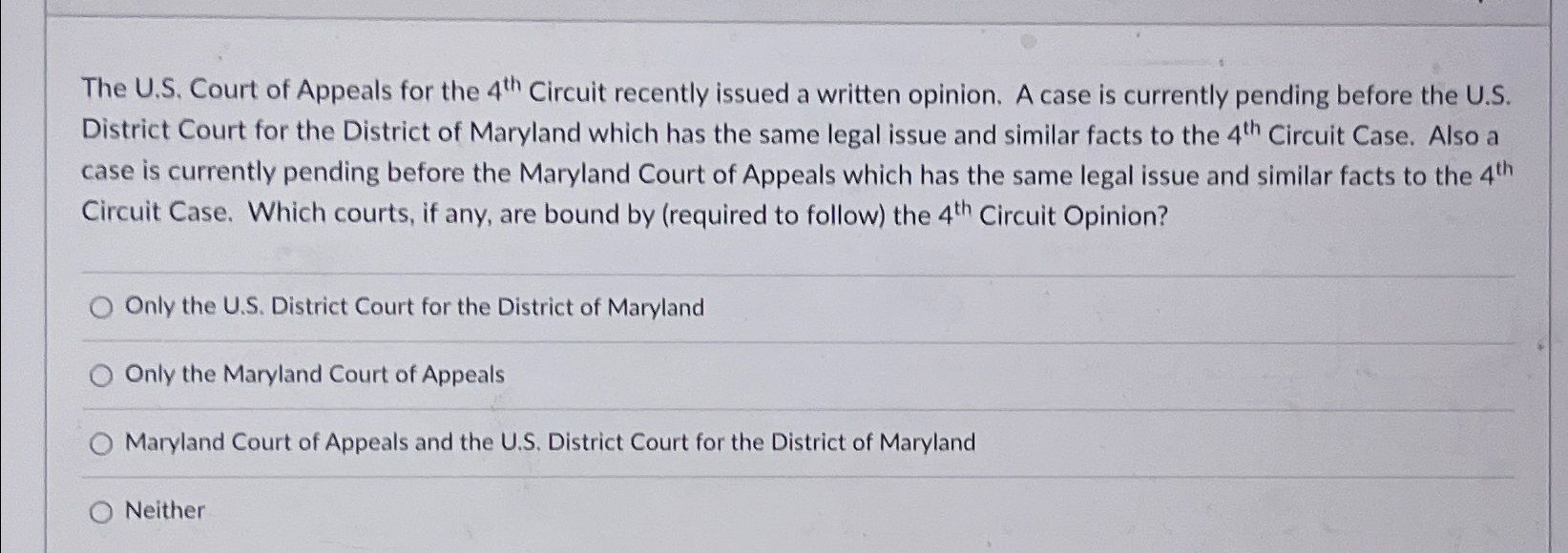 4th circuit opinions best sale