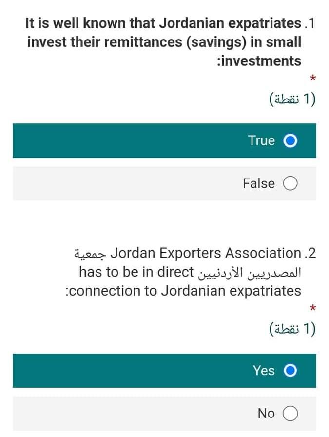 Solved It is well known that Jordanian expatriates. 1 invest
