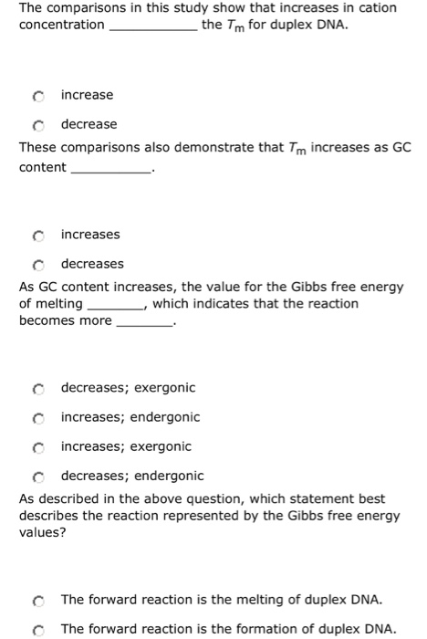 Solved The comparisons in this study show that increases in | Chegg.com