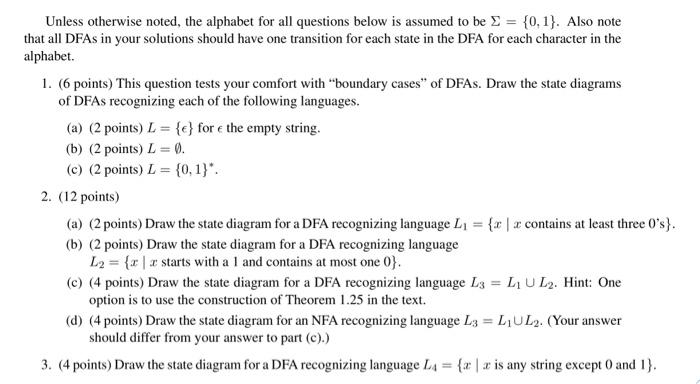 Solved Unless Otherwise Noted, The Alphabet For All | Chegg.com