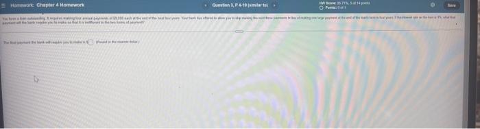 Solved w Chapter 4 Home OP 410. OV Homework Chapter 4 | Chegg.com