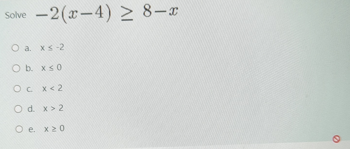 solved-solve-2-x-4-8-xa-x-2b-x-0c-x-2e-x-0-chegg