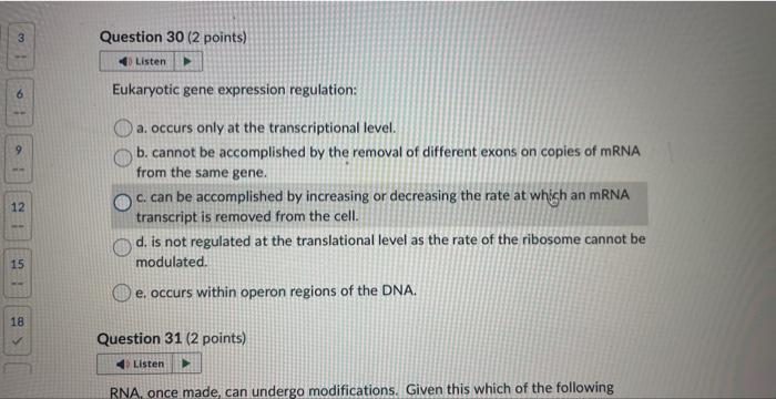 Solved Question 27 (2 Points) Molecular Cloning: A. Requires | Chegg.com