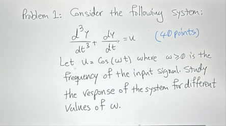 Problem 1: Consider the following | Chegg.com