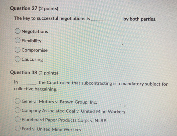 Solved Question 37 (2 points) The key to successful
