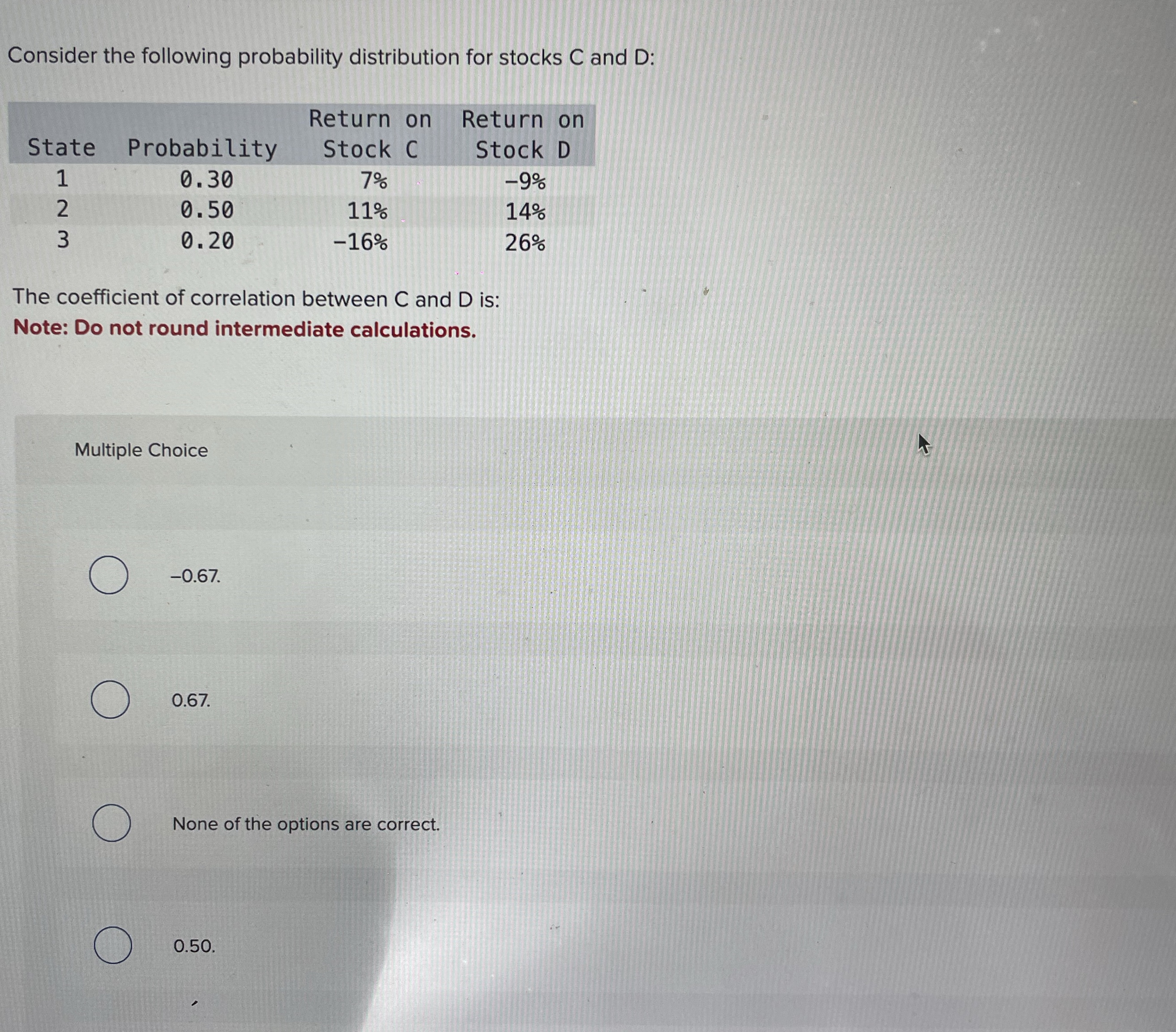 Solved Considere la siguiente distribución de probabilidad | Chegg.com