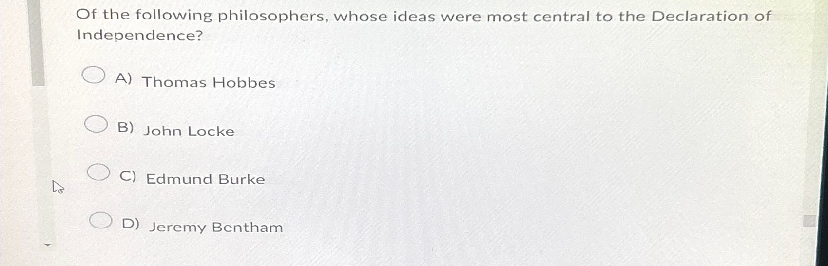 what natural rights philosophers ideas were included in the declaration of independence