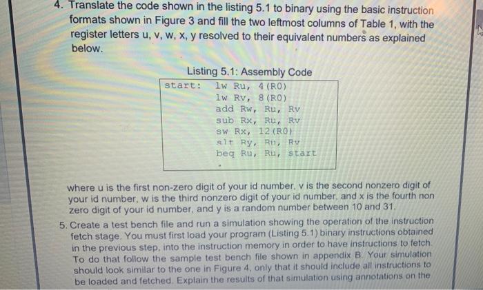 Solved Instructions: Fill all the tables the ID Number to | Chegg.com