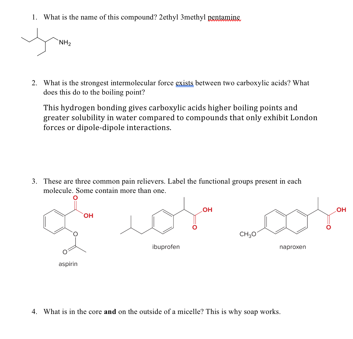 Solved What is the name of this compound? 2ethyl 3methyl | Chegg.com