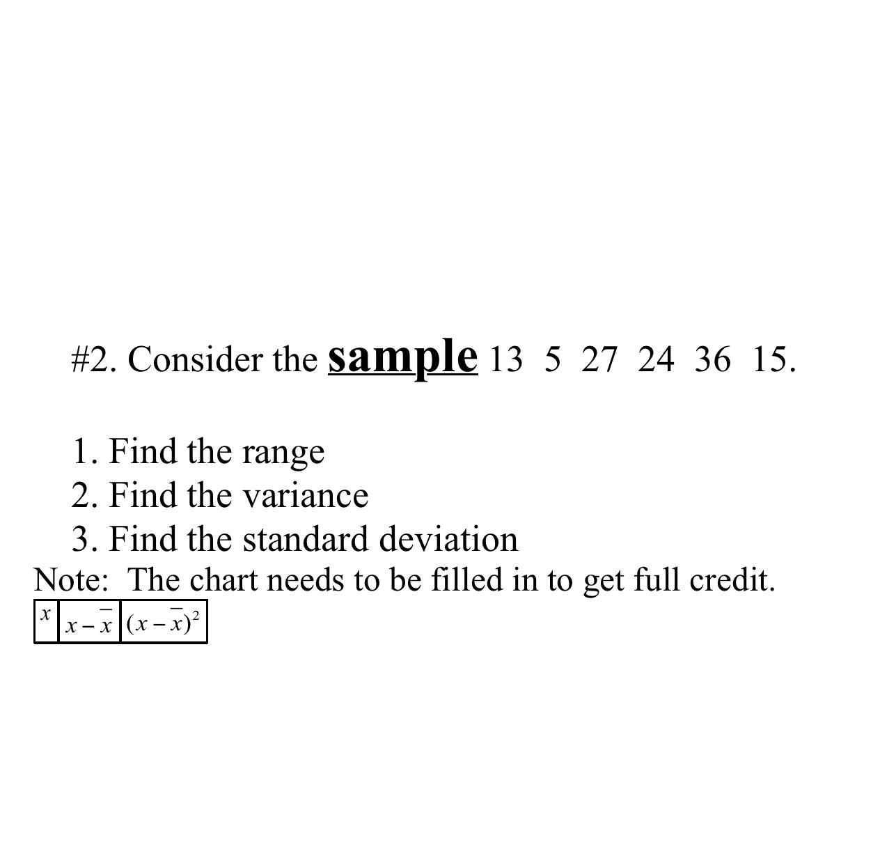 2-consider-the-sample-13-5-27-24-36-15-find-the-chegg