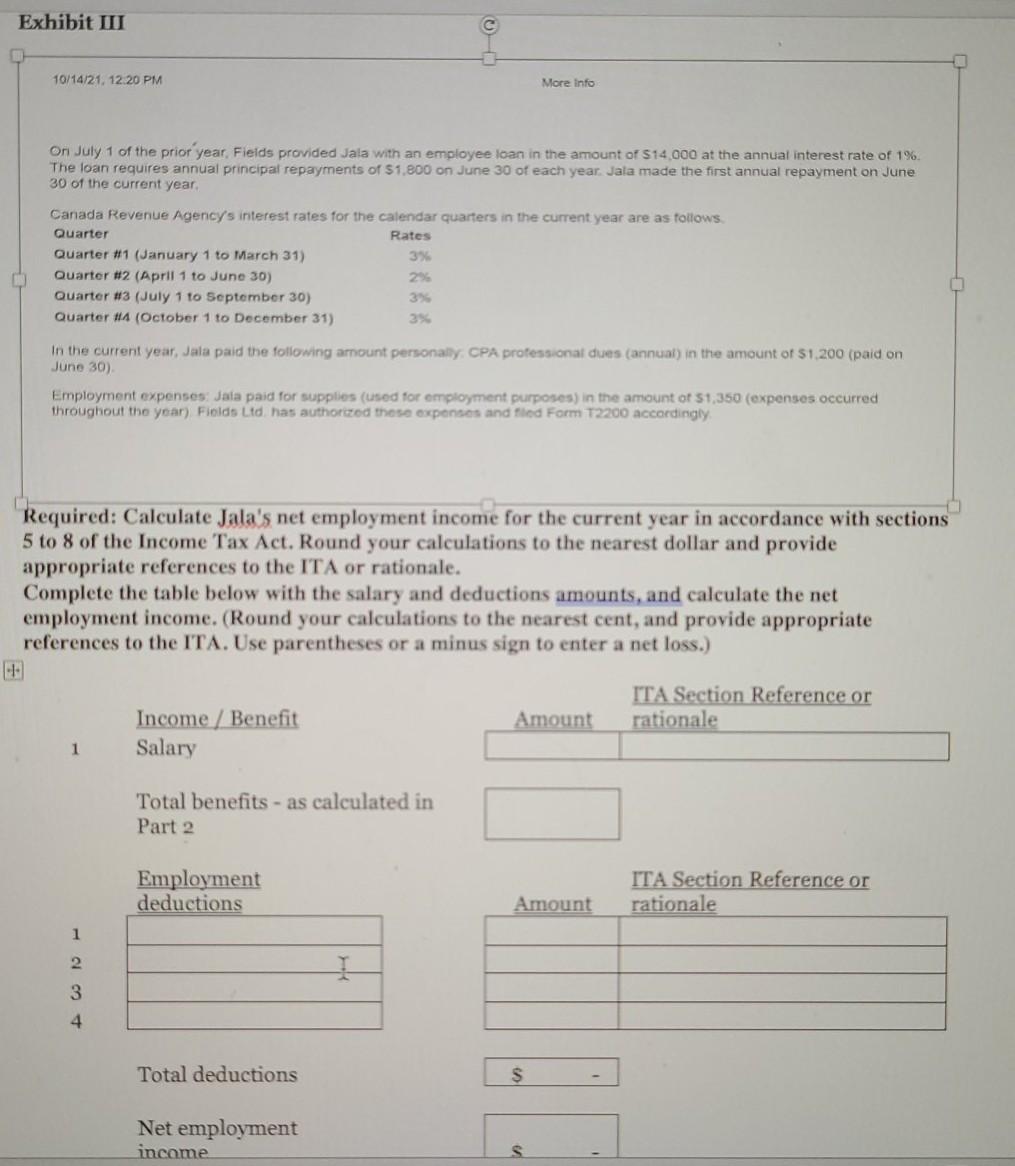 Solved Question 1: Answer all parts in the excel Jala | Chegg.com