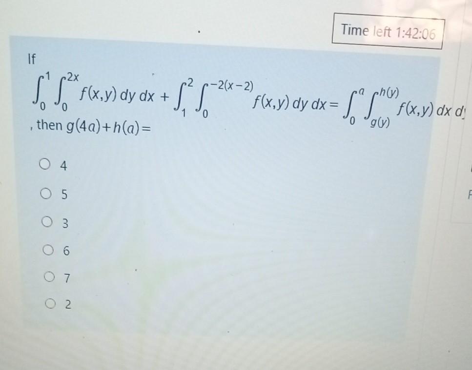 Solved Time Left 1 42 06 S S R Dy Dx S I F Y Dy Chegg Com