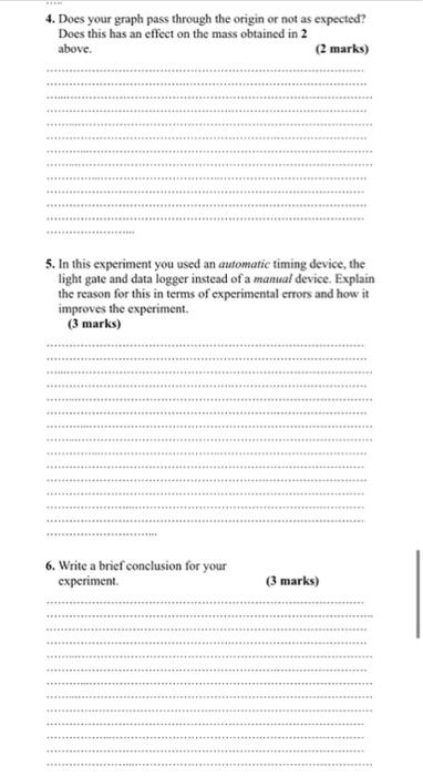 Solved Procedure 1. Set up the apparatus as shown in figure | Chegg.com