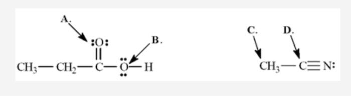 Solved Questio #1 The Geometry Of Atom B Is [____] While | Chegg.com