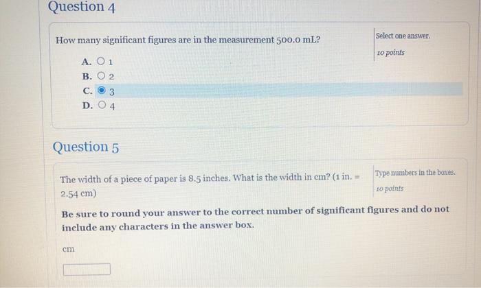 Solved Question 6 Select one answer Which of the following | Chegg.com