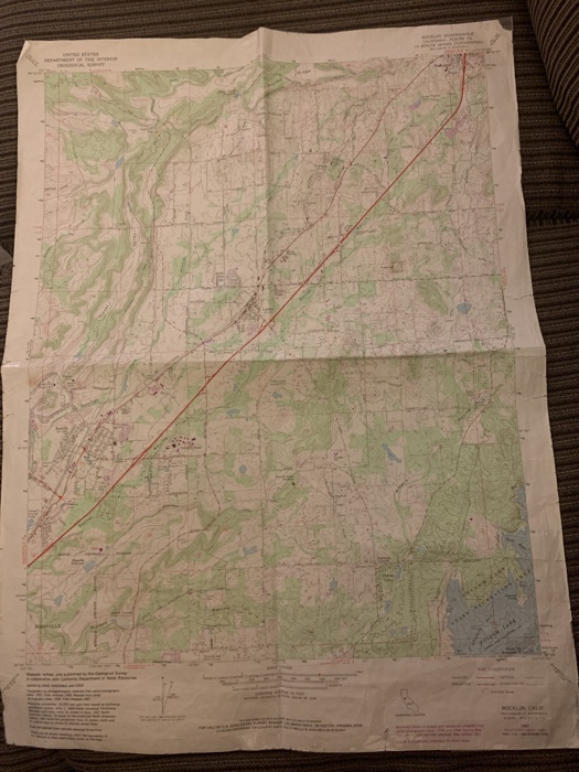 4b. Using the Auburn 7.5 Minute Quadrangle Map, | Chegg.com