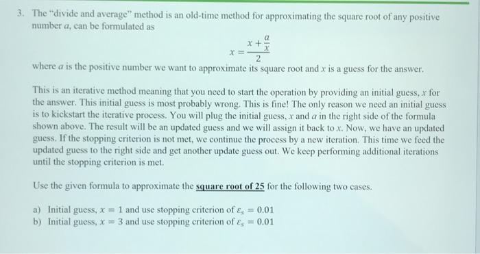 Solved 3. The 