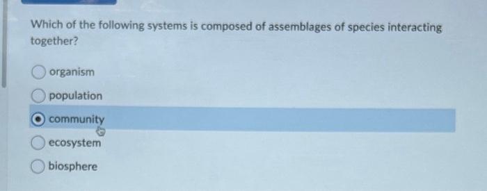 Solved Which of the following systems is composed of | Chegg.com