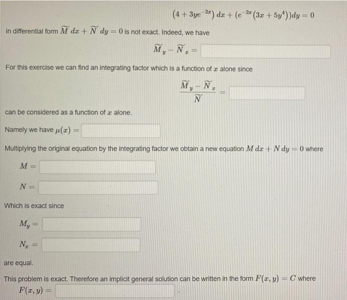 3x 5y4 Solution