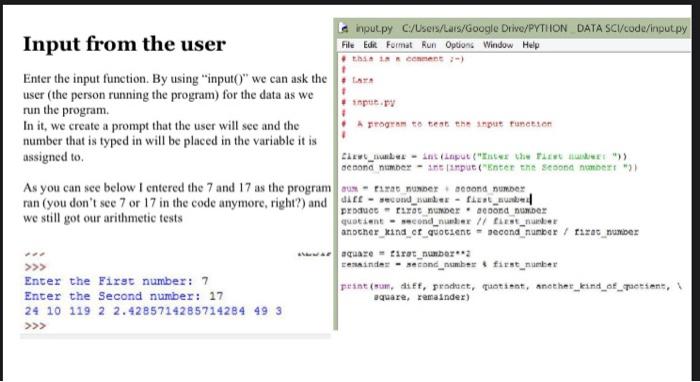 Solved 3- Upload a screenshot of your Python shell (IDLE) | Chegg.com