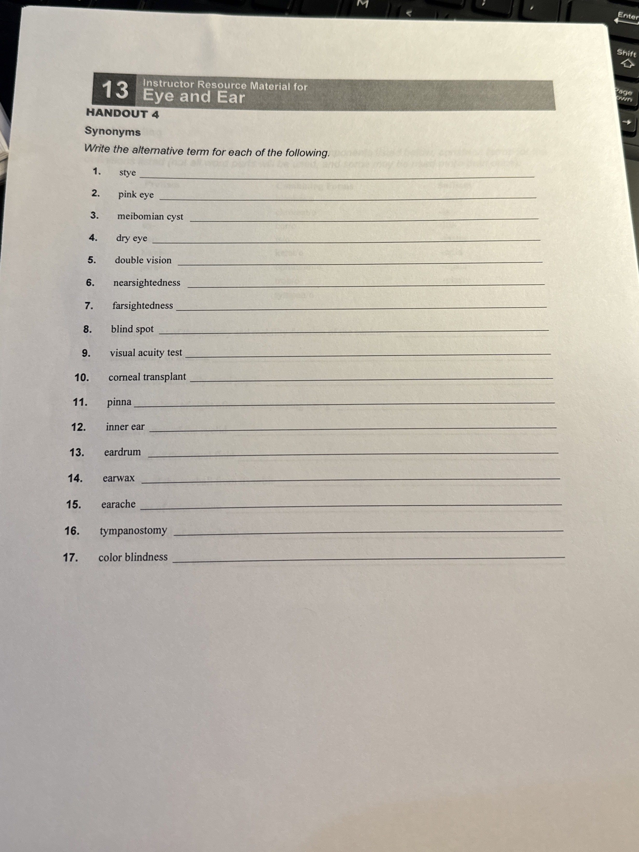 Solved 13 ﻿Instructor Resource Material forHANDOUT