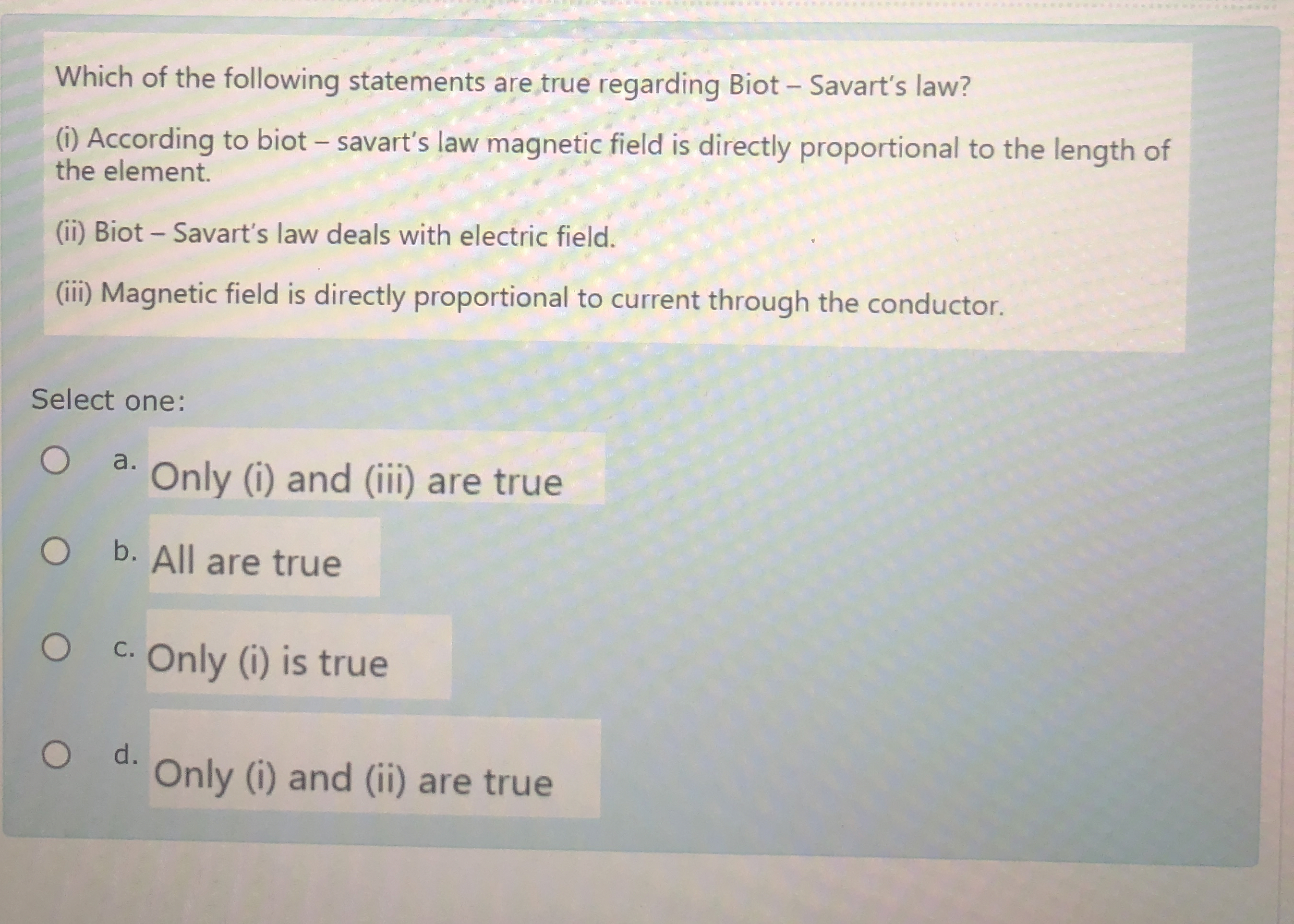 Solved Which of the following statements are true regarding | Chegg.com