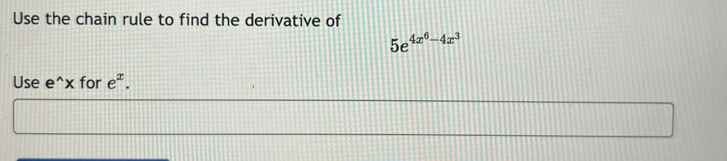 Solved Use the chain rule to find the derivative | Chegg.com