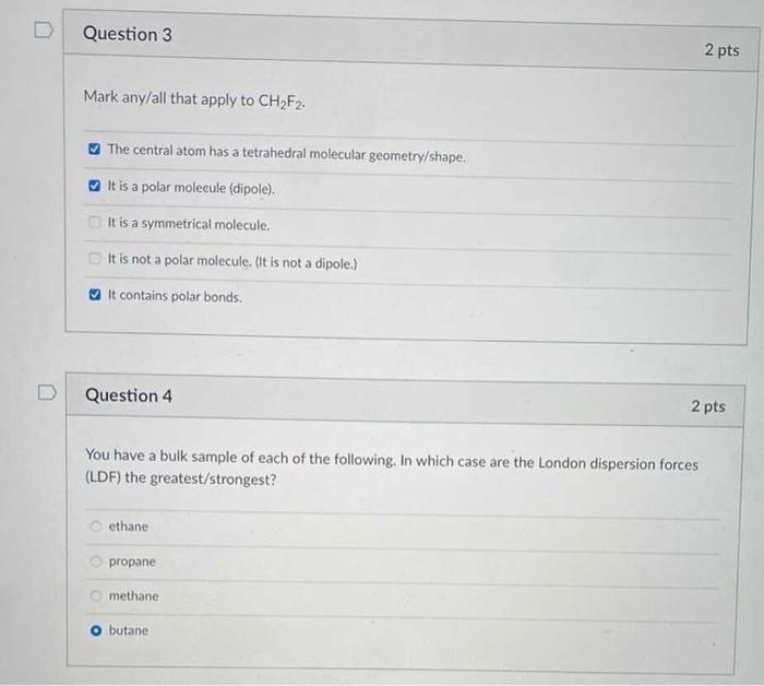 Solved D Question 1 2 pts Of the atoms listed, which is the | Chegg.com