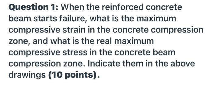 Solved Problem 4: For The Reinforced Concrete Beam Shown | Chegg.com