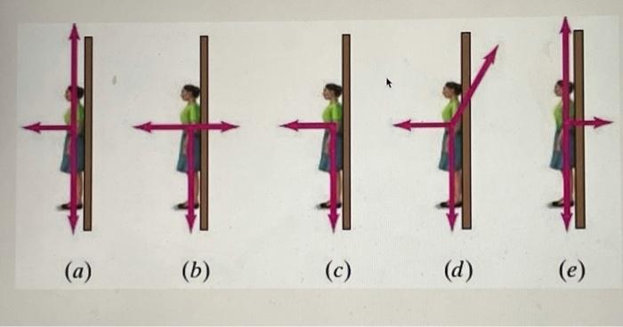 Solved In a rotating vertical cylinder (Rotor-ride), a rider | Chegg.com