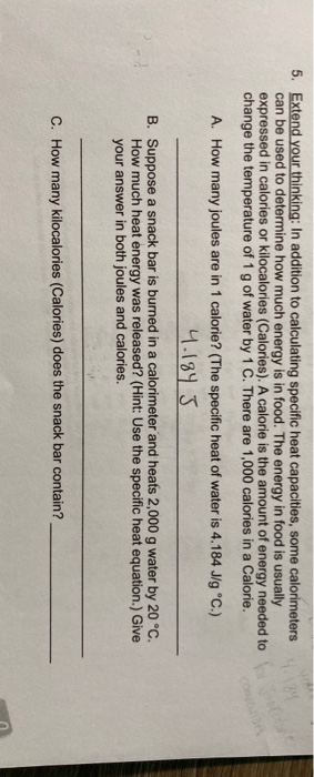 5 Extend Your Thinking In Addition To Calculating Chegg 