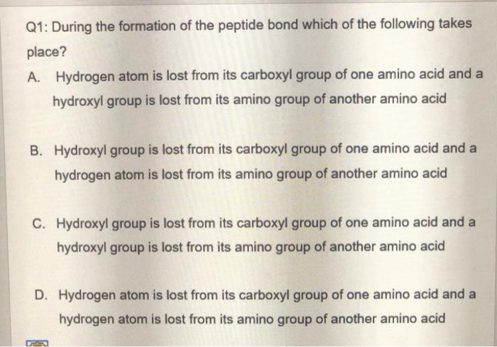 solved-q1-during-the-formation-of-the-peptide-bond-which-of-chegg