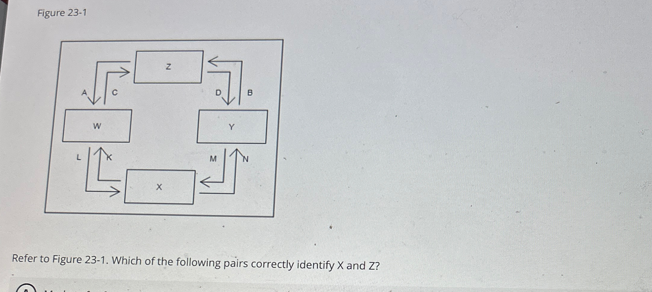 Solved Figure 23-1Refer to Figure 23-1. ﻿Which of the | Chegg.com
