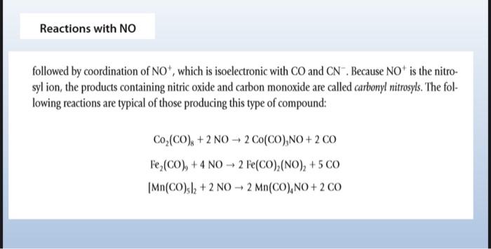 Solved Explain What Happend In The Reaction (2) (the Iron 