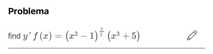 \( f(x)=\left(x^{2}-1\right)^{\frac{5}{2}}\left(x^{3}+5\right) \)