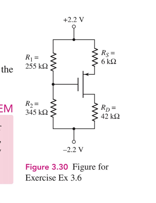 Solved 33 EXERCISE PROBLEM Ex 3.6: Consider the circuit | Chegg.com