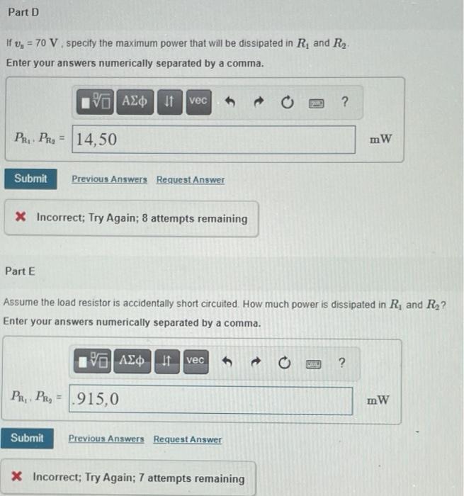 Solved A voltage divider like that in the figure is to be | Chegg.com