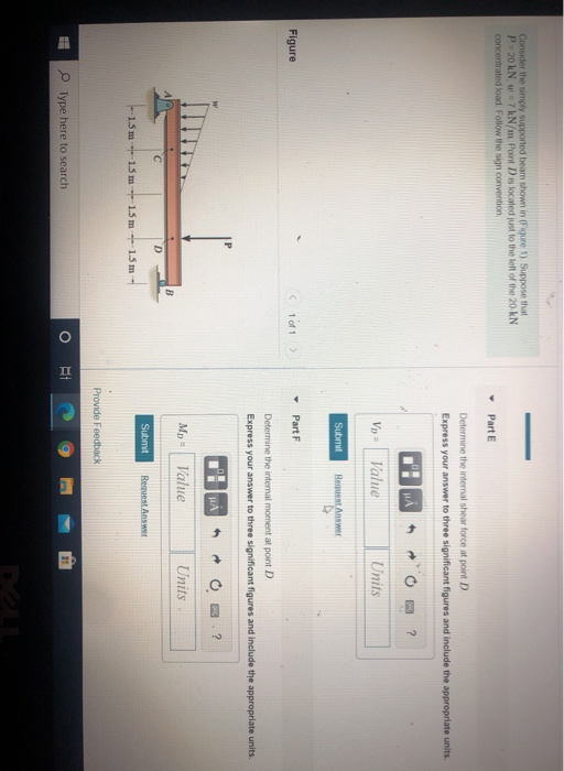 Solved Consider the simply supported beam shown in Figure 1) | Chegg.com