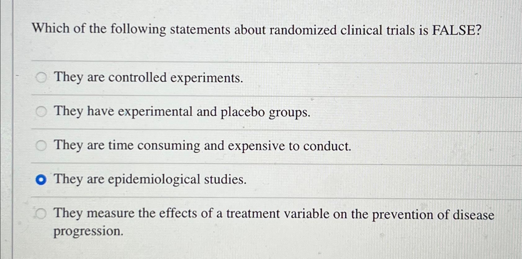 randomized experiments for evaluation purposes require which of the following