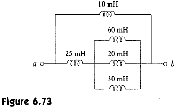 Solved: Determine Leq At Terminals A-b Of The Circuit In Fig. 6.73 ...