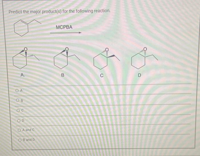 Solved Predict The Major Product( (s) For The Following | Chegg.com