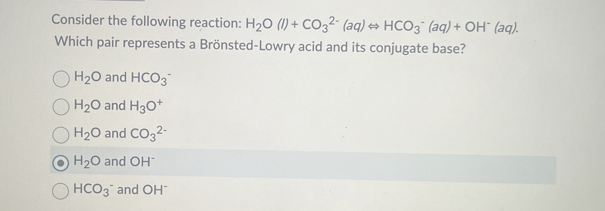 Solved Consider The Following Reaction Chegg Com