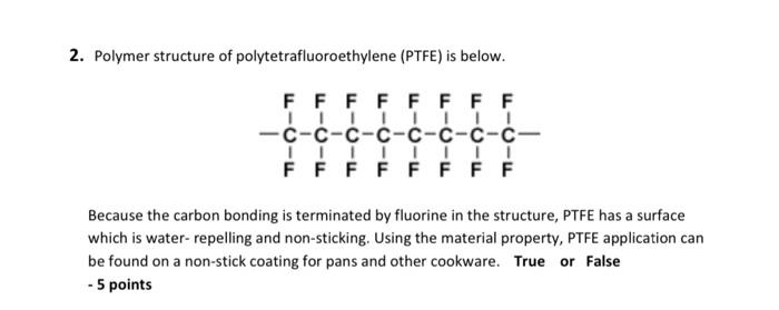 PTFE (Polytetrafluoroethylene) - Uses, Structure & Material Properties