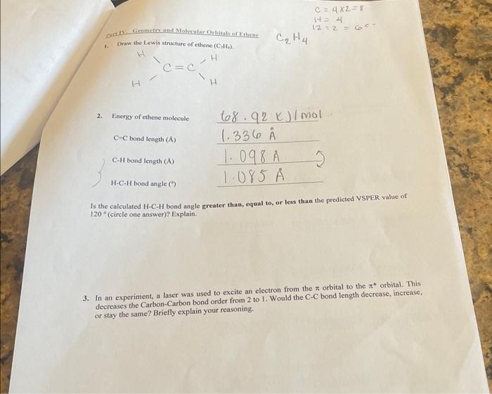 Solved c 4 2 81 412 22 6c 1. Draw the Lewis structure of