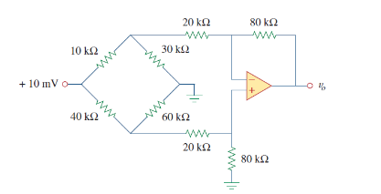 Solved The circuit in Figure Q6 ﻿is a differential amplifier | Chegg.com