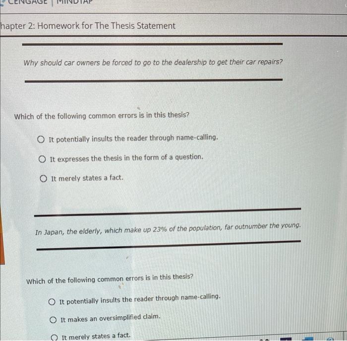 compose a thesis statement that addresses the extent to which an apprenticeship