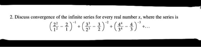 Solved THIS IS A QUESTION FROM REAL ANALYSIS. PLEASE MENTION | Chegg.com
