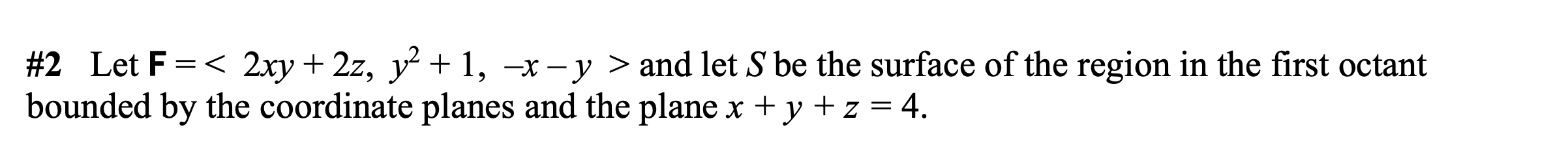 #2 ﻿Let F= ﻿and let S ﻿be the | Chegg.com